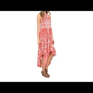 Free People La Mar Printed Maxi Cocktail Dress